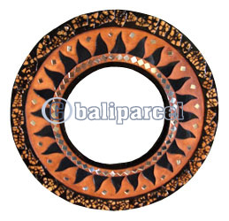 Mosaic Sun And Moon Mirror