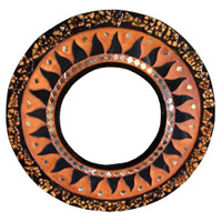 Mosaic Sun And Moon Mirror