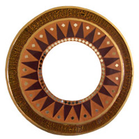 Mosaic Sun And Moon Mirror