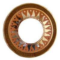 Mosaic Sun And Moon Mirror
