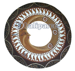 Mosaic Sun And Moon Mirror