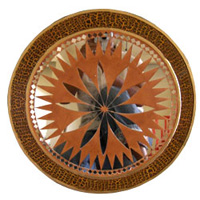 Mosaic Sun And Moon Mirror
