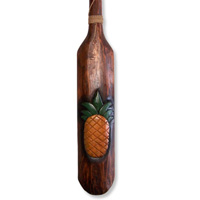 Wooden Tiki Paddle, Made From Albesia Wood