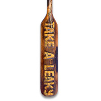 Wooden Tiki Paddle, Made From Albesia Wood
