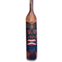Wooden Tiki Paddle, Made From Albesia Wood