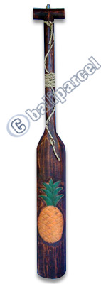 Wooden Tiki Paddle, Made From Albesia Wood