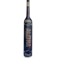 Wooden Tiki Paddle, Made From Albesia Wood