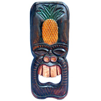 Wooden Tiki Mask, Hand Carved From Albesia Wood