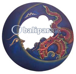 Dragon And Moon Mirror