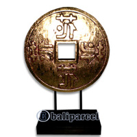 Medallion Set Of 3, Handcarved From Albesia Wood