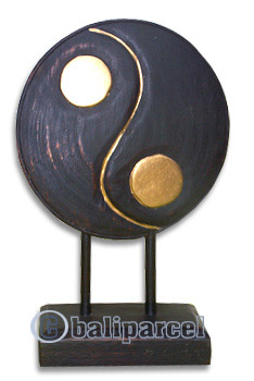 Medallion Set Of 3, Handcarved From Albesia Wood