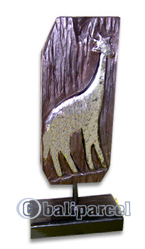Medallion, Handcarved From Albesia Wood