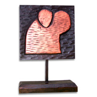 Medallion, Handcarved From Albesia Wood