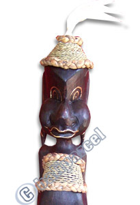 Primitive, Handcarved From Albesia Wood