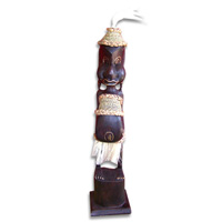 Primitive, Handcarved From Albesia Wood