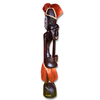 Primitive, Handcarved From Albesia Wood