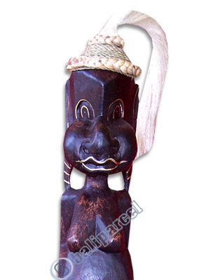 Primitive, Handcarved From Albesia Wood