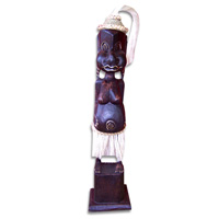 Primitive, Handcarved From Albesia Wood