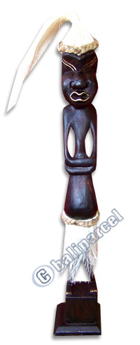 Primitive, Handcarved From Albesia Wood