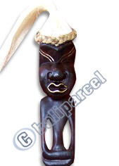 Primitive, Handcarved From Albesia Wood