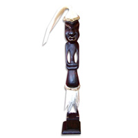 Primitive, Handcarved From Albesia Wood