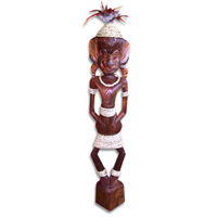 Primitive, Handcarved From Albesia Wood
