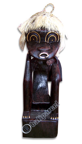 Primitive, Handcarved From Albesia Wood