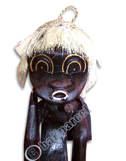 Primitive, Handcarved From Albesia Wood