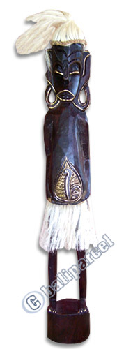 Primitive, Handcarved From Albesia Wood
