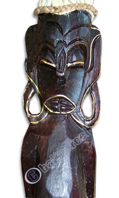 Primitive, Handcarved From Albesia Wood