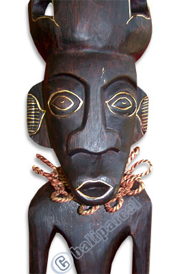 Primitive, Handcarved From Albesia Wood