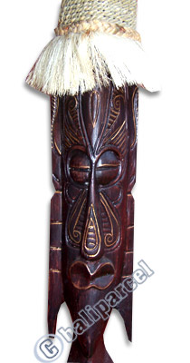 Primitive, Handcarved From Albesia Wood