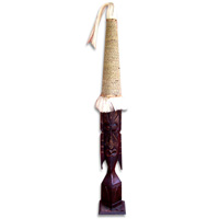 Primitive, Handcarved From Albesia Wood
