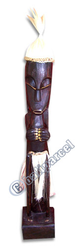 Primitive, Handcarved From Albesia Wood