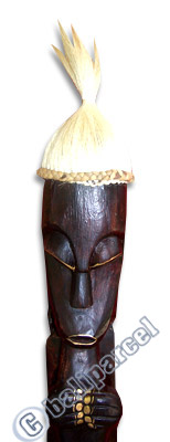 Primitive, Handcarved From Albesia Wood