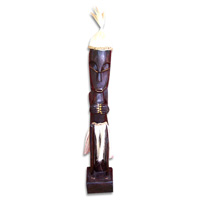 Primitive, Handcarved From Albesia Wood
