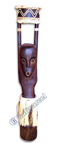 Primitive, Handcarved From Albesia Wood