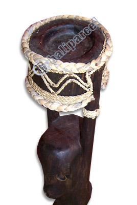 Primitive, Handcarved From Albesia Wood