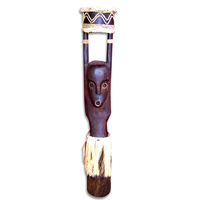 Primitive, Handcarved From Albesia Wood