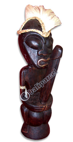 Primitive, Handcarved From Albesia Wood
