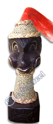 Primitive, Handcarved From Albesia Wood