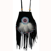 Leather Pouches, Native American Style