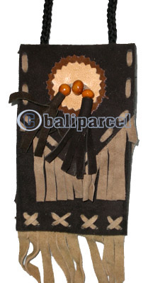 Leather Pouches, Native American Style