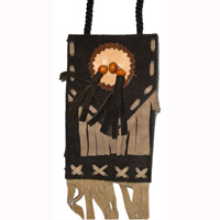 Leather Pouches, Native American Style