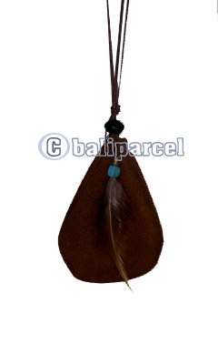 Leather Pouches, Native American Style