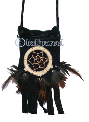 Leather Pouches, Native American Style