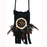Leather Pouches, Native American Style