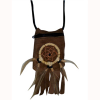 Leather Pouches, Native American Style