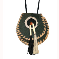 Leather Pouches, Native American Style