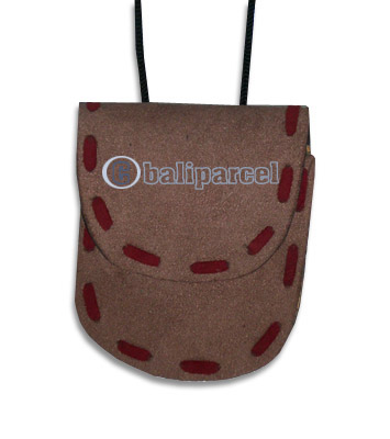 Leather Pouches, Native American Style